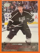 2015-16 Upper Deck Jordan Weal Young Guns Rookie RC #202 Hockey Kings