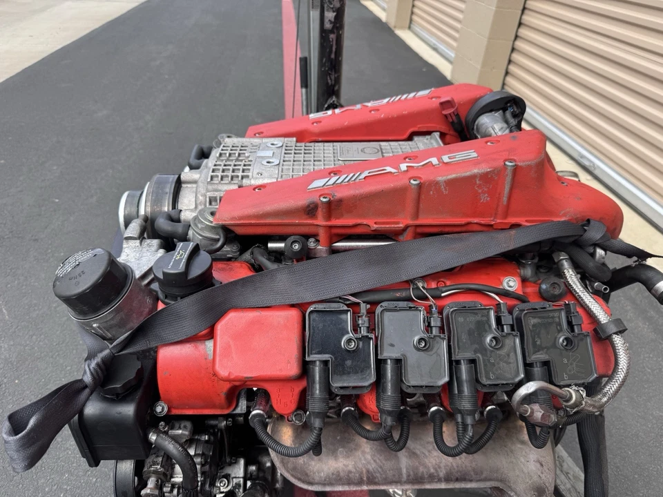 2003-2008 MERCEDES W219 CLS55 E55 SL55 M113K AMG ENGINE MOTOR ASSEMBLY OEM - Image 4 of 4