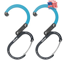 GEAR AID HEROCLIP Carabiner Clip and Hook Small for Purse, Stroller, and Backp