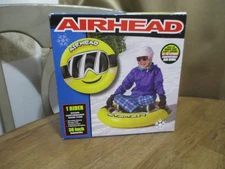 Airhead Electron 36" Round Inflatable Performance Rider Snow Tube Sled  NEW SEAL
