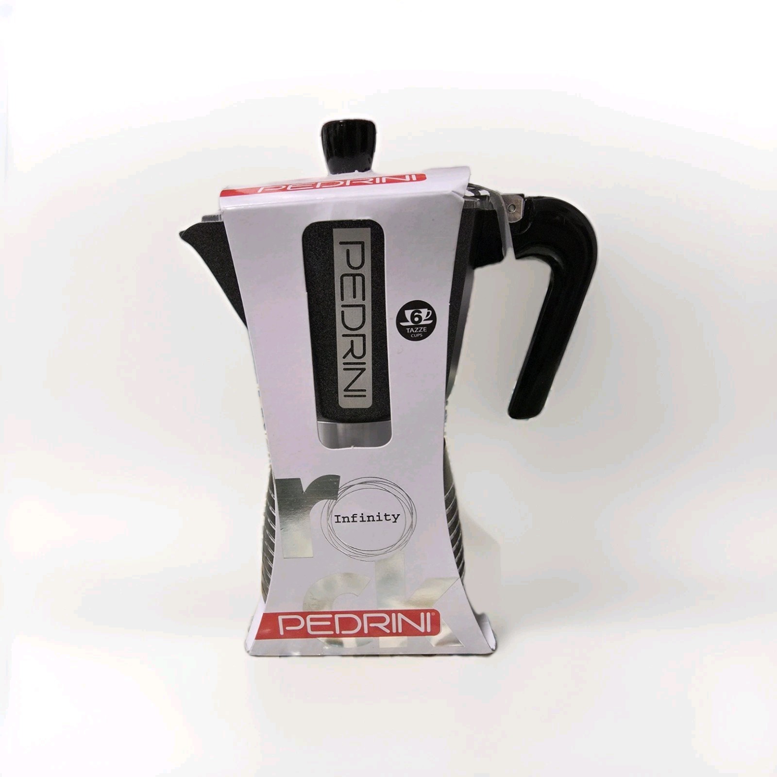  Infinity Espresso Machine Black Capacity 6 Cups