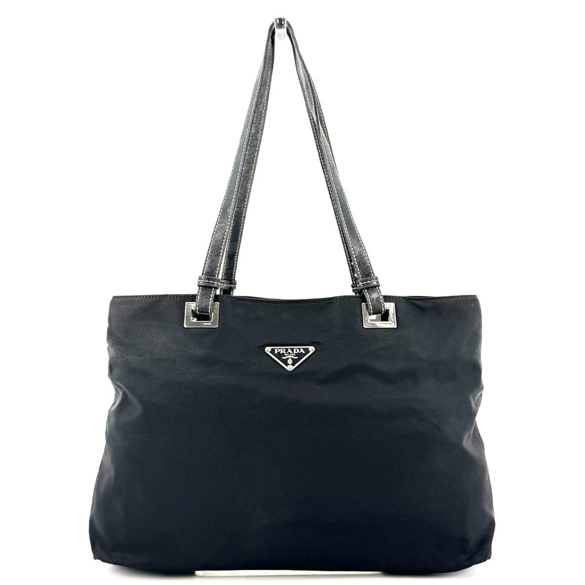 PRADA Tessuto Nylon Exterior Tote Bags & Handbags for Women for