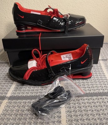 LABELHOOD x Nike Shox Z Calistra IW7881-001 Black Pottery Women's Size 8