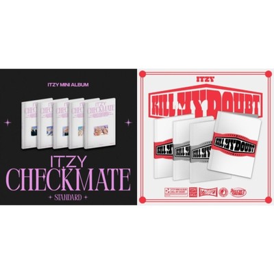 Itzy - Kill My Doubt (Standard) & Checkmate (Standard Edition) [New CD Bundle]