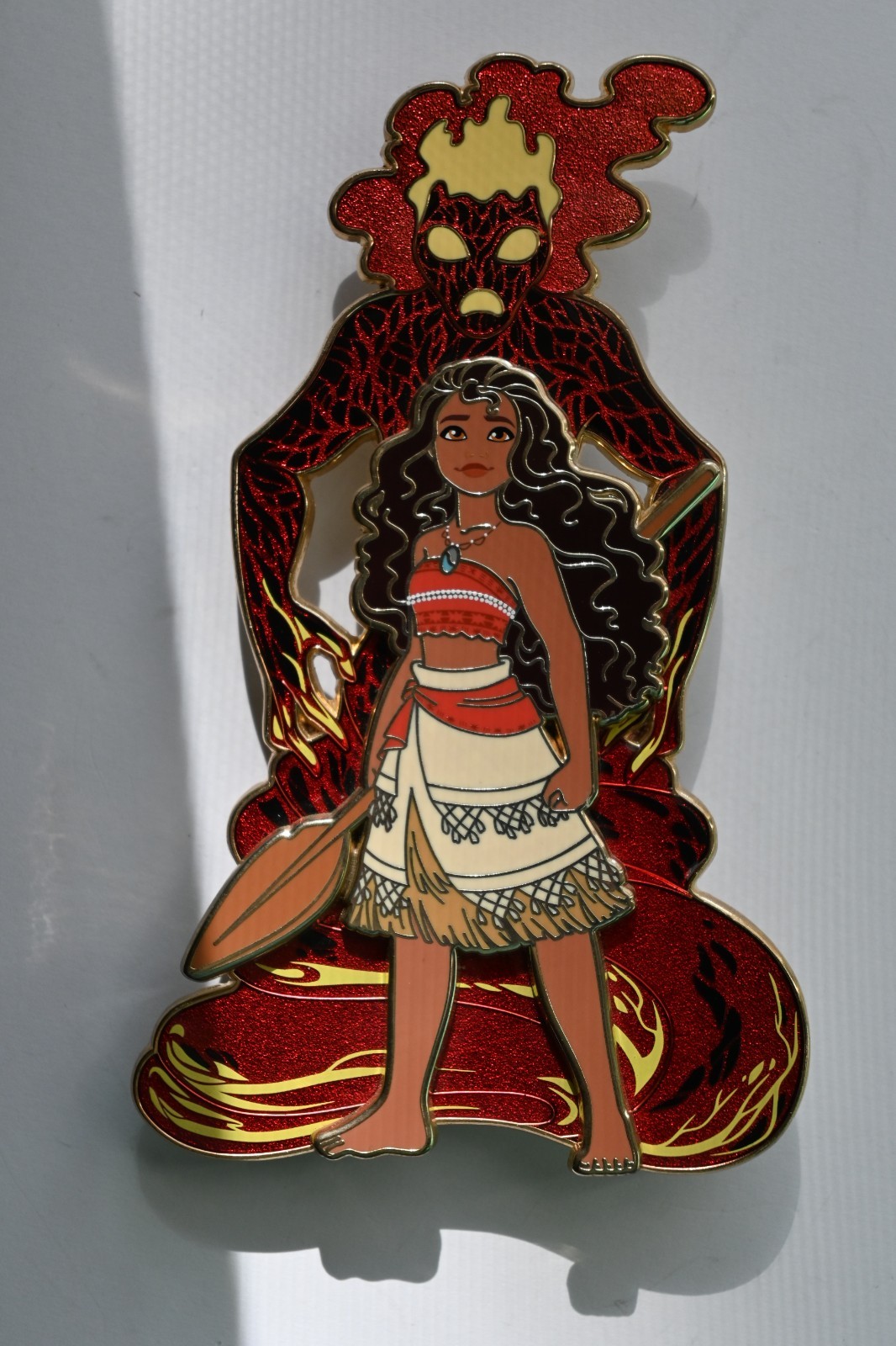 NUEVO Pin-on-Pin Jumbo Fantasía Moana Lava Monster Te Kā Edición Limitada
