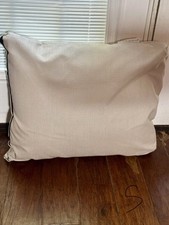 BadeSofa Luxury Bath Pillow Ivory Pearl Size Medium 21x21x6.5