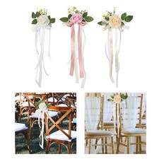 PEW Flowers for Chair Aisle PEW Floral Arrangement Wedding Aisle Decorations for