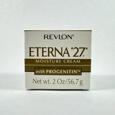 NEW AUTHENTIC Revlon Eterna 27 Moisture Cream WITH PROGENITIN 2oz Face Skin
