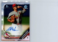 2019 Bowman Chrome #CPA-AW Austin Warner Prospects Autographs