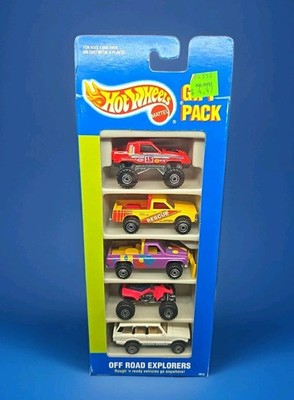 1991 Hot Wheels OFF ROAD EXPLORERS Subaru Gulch Rescue Plower Suzuki Range Rover