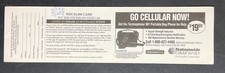 1994 Washington Redskins 'Go Skins!' Bumper Sticker NFL McDonalds WTEM AM 570!