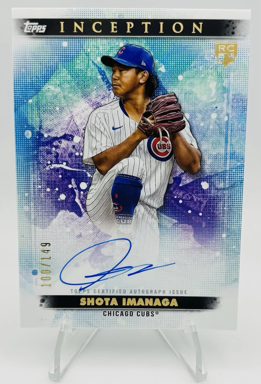 2024 Topps Inception Shota Imanaga RC On Card Auto 100/149 🥶🔥🚨