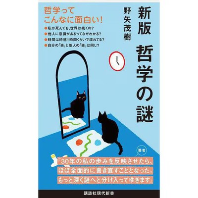 Philosophical Mystery Book New Edition Kodansha Gendai Shinsho Excellent For Age