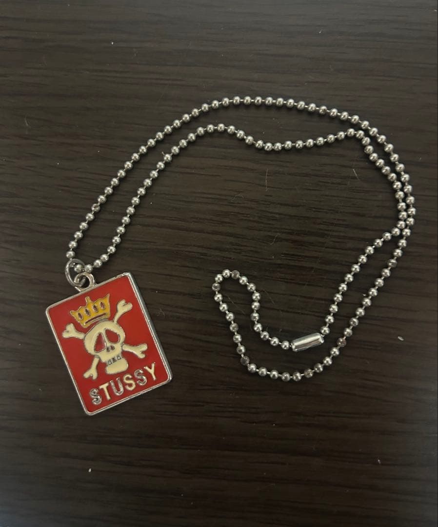 90s old stussy スカル ネックレス usa製? ビンテージ y2k Rare 90s Old Stussy Necklace Skull | eBay