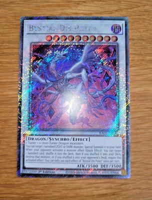 Bystial Dis Pater Platinum Secret Rare RA05-EN041 English 1st Edition Yugioh