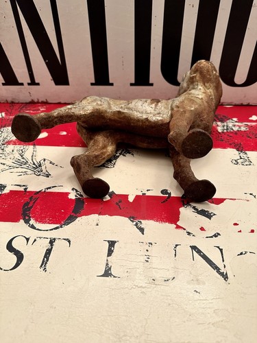 De colección Auténtico Hubley Hierro Fundido Boston Terrier/Perro Puerta Tope 10" - Imagen 15 de 22