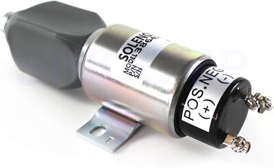 NEW Fuel Shutoff Solenoid Valve 3864274 for Cummins Caterpillar