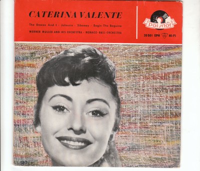 caterina valente the breeze and i caterina valente the breeze and i