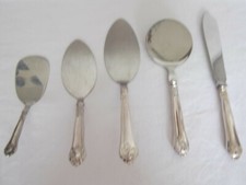 SCH&Ouml;NES KONVOLUT ALTE TORTENHEBER AUS D&Auml;NEMARK 830er SILBER SILBERBESTECK #7928
