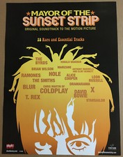 MAYOR OF SUNSET STRIP Rodney Bingenheimer PROMO POSTER for CD THE SMITHS Ramones