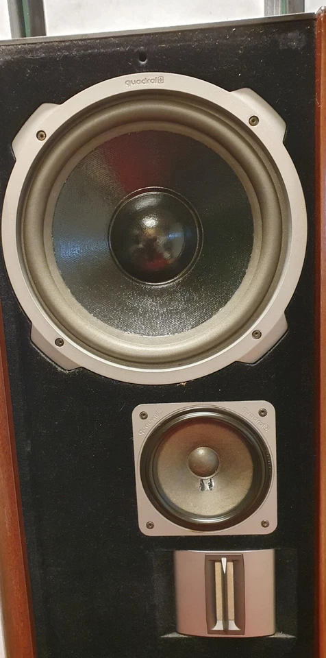 1 Paar Quadral Vulkan MK IV  in Mahagoni - Bild 3 von 4