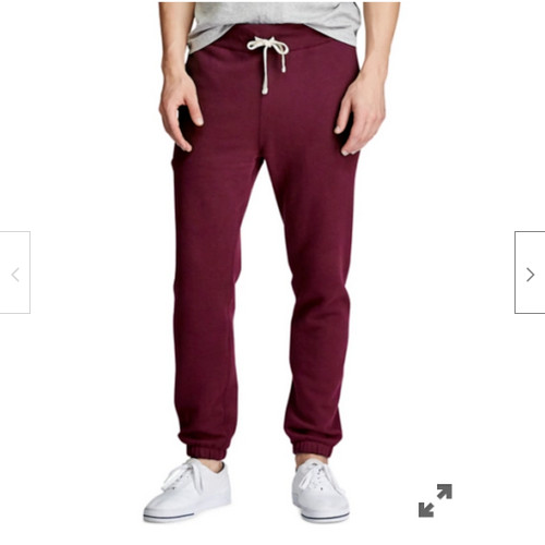 Joggers de lana Polo Ralph Lauren, vino clásico, XLT.