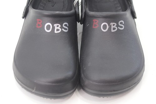 Skechers Bobs Black Shoes Size 6 Summer Shoes (1 Pair) - Picture 4 of 4