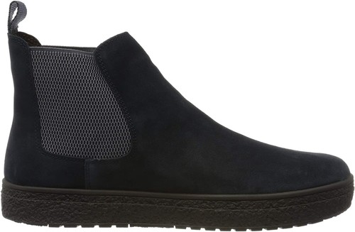 Stonefly Stivaletti Chelsea da uomo in pelle Truman 9 Nero