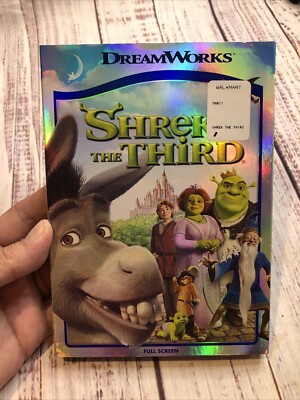 Shrek the Third (DVD, 2007) Full Screen Version w/Slipcover - FACTORY SEALED