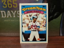 1989 Topps Kmart Dream Team - #2 Ron Gant Braves