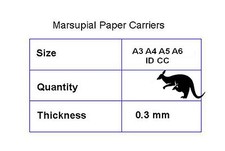 A3 A4 A5 A6 ID CC laminating pouch paper carrier Fellow's roller cleaning sheets