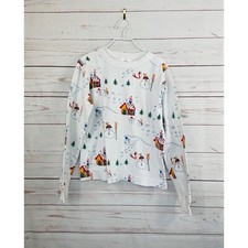 Hanna Andersson Winter Snowman PJ Top 130/8