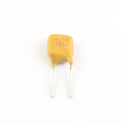 100Pcs JinKe Polymer PPTC PTC DIP Resettable Fuse 250V 0.18A 180mA JK250-180U