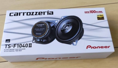 carrozzeria スピーカー　TS-1040II PIONEER Carrozzeria TS-F1040-2 10cm Custom Fit Speaker