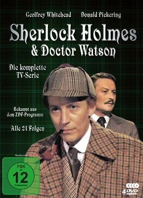 Sherlock Holmes und Dr. Watson - Komplettbox (Geoffrey Whitehead, 1980) [4 DVDs]