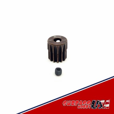 Surpass Hobby USA 13T 48P Rocket Diamond Red HC Steel Pinion Gear NEW!