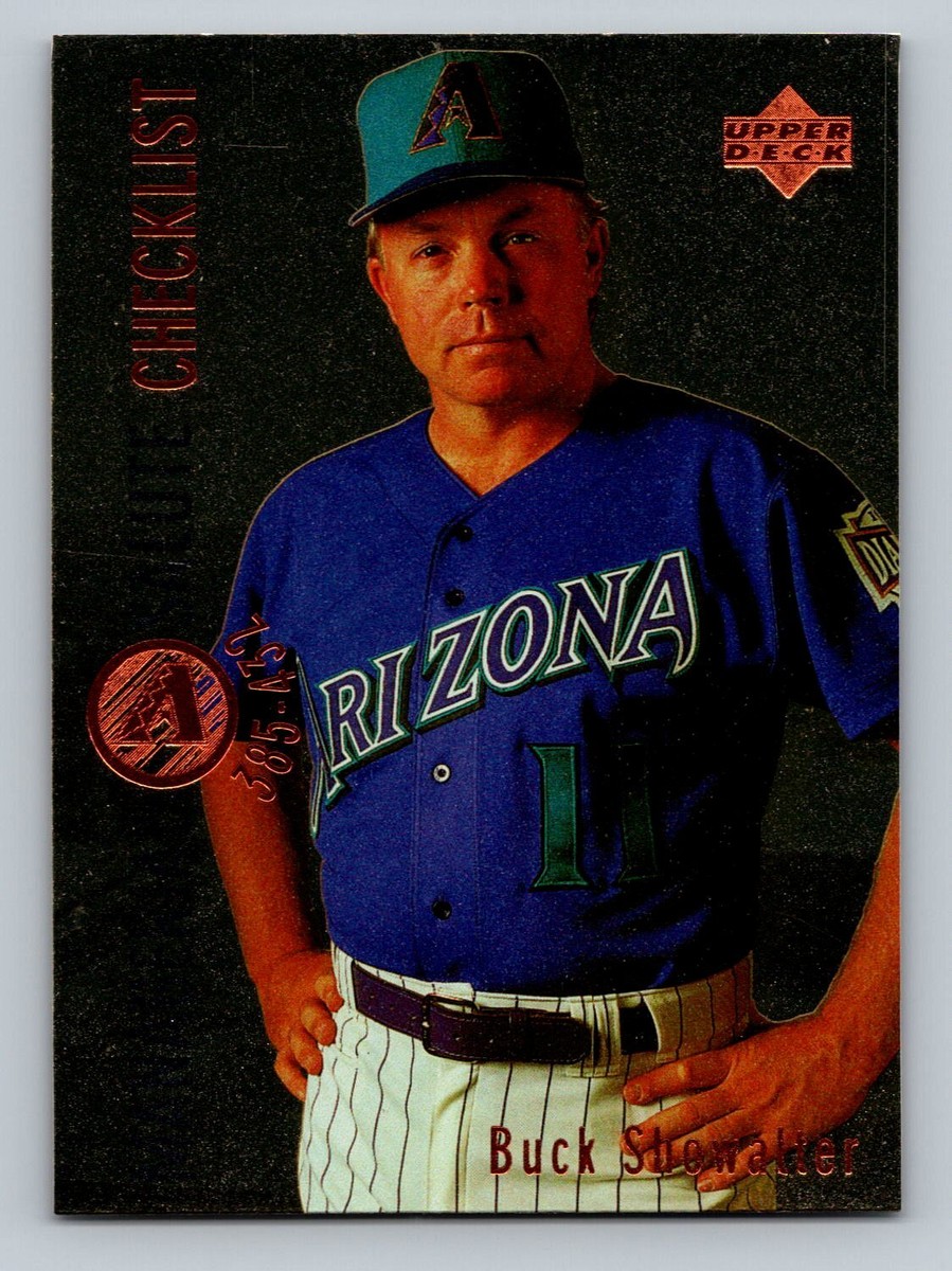 キャッスルページ Buck Showalter 1996 Upper Deck #479 Arizona Diamondbacks | eBay