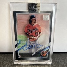 Dean Kremer 2021 Topps Clearly Authentic Black Parallel Rookie Auto #30/75