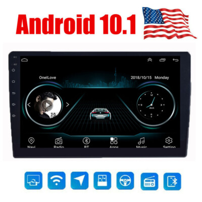 10.1'' Touch Screen Car Stereo Radio Android 11 GPS MP5 Player Mirror Link OBD