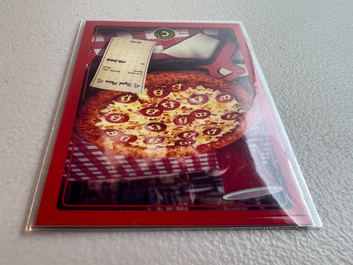Cardsmiths May 22nd #19 Card 1st Ed. Currency Series Bitcoin Style Pizza |  eBay