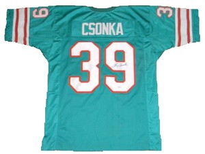 larry csonka signed jersey