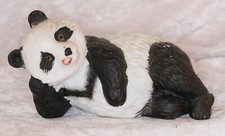 Unmarked Panda china ornament 4 inches long zoo animals