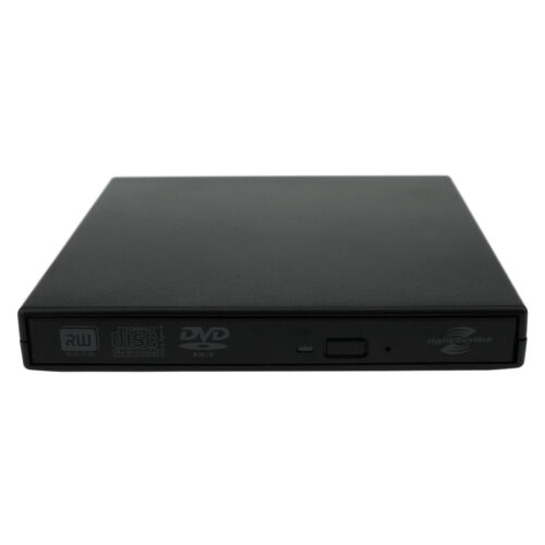 Lecteur PC externe USB LightScribe DVD + RW CD RW écrivain disque de surface étiquettes graveur - Photo 1 sur 8