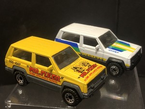 matchbox jeep cherokee 1986