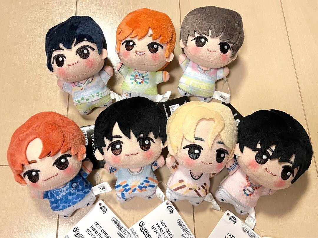 NCT Dream Hello Future Chibigurumi Plush Mascot 7 kinds