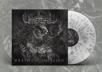 Unmerciful - Wrath Encompassed LP Clear with Silver Splatter