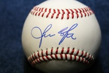 JUAN CASTRO AUTOGRAPHED SIGNED BASEBALL CINCINNATI REDS LOS ANGELES DODGERS