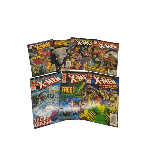 7 x Vintage Marvel X-MEN HAWKEYE Collectors Editions Comics 13 14 15 16 17 18