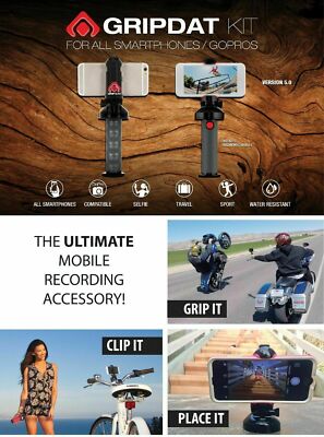 Grip Dat Selfie Photos 3 in 1 Ultimate Selfie Stick for Photography
