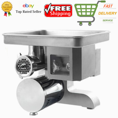 304 Stainless Steel Electric Meat Mincer Mixer Grinder Commercial - Main Image